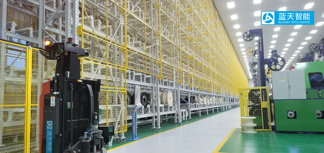 自動(dòng)化立體倉(cāng)庫(kù),立體倉(cāng)庫(kù),藍(lán)天智能,Miniload,堆垛機(jī),穿梭車
